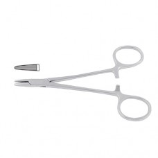 Converse Needle Holder Jaws With Longitudinal Serrations Stainless Steel, 13 cm - 5"